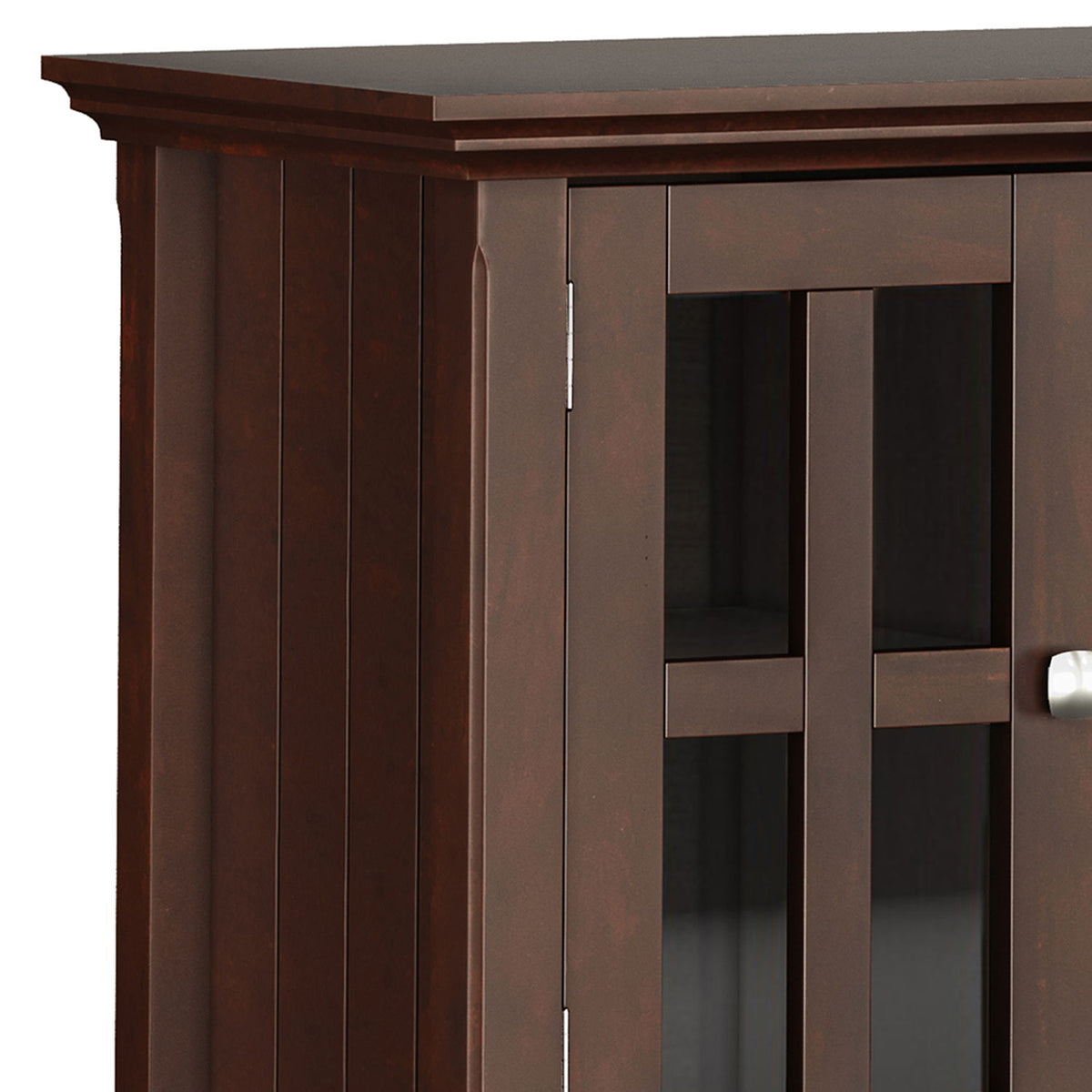 Acadian - Wide TV Media Stand - Brown