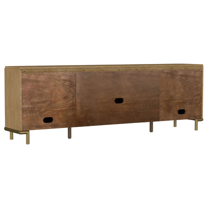 Benson - 2 Door TV Stand With Dual Drawers