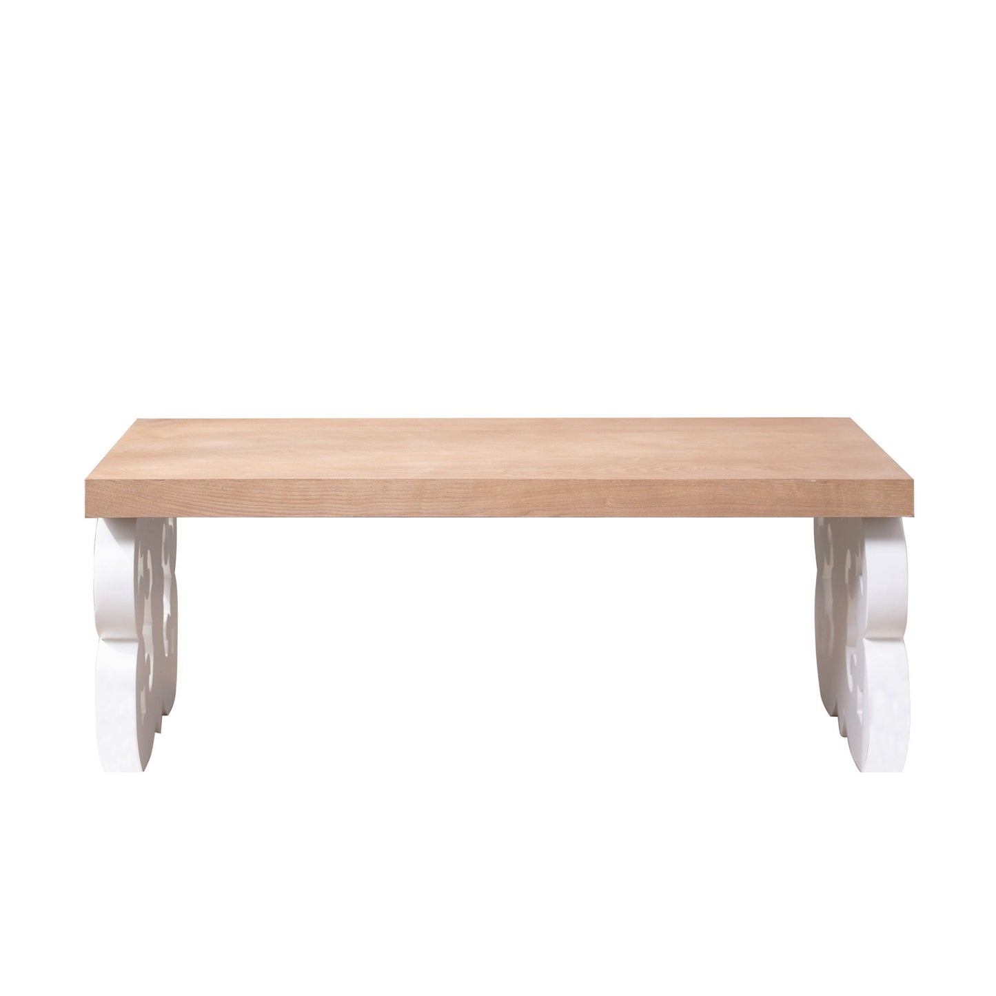 Ornate Scroll Base Coffee Table