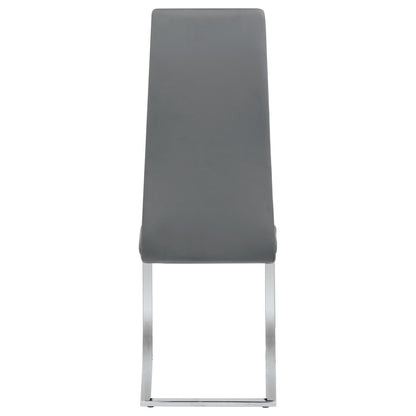 High Back Side Chairs Dining Chairs With Padded Upholstery (Set of 4)
