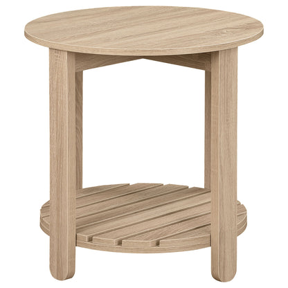 Altos - 1 Shelf Round Table