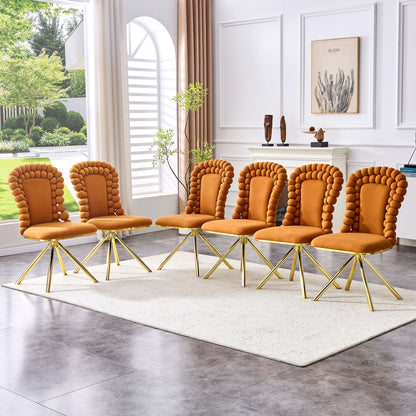 Puffy Bubble, Ball Chain Chair For Dining Room & Kitchen (Set of 2)