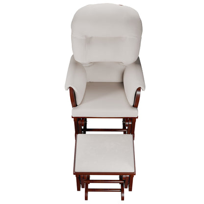 Glider Chair With Ottoman