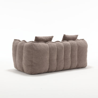 Cozy Beanbag Chair With High Resilience Foam Core For 2