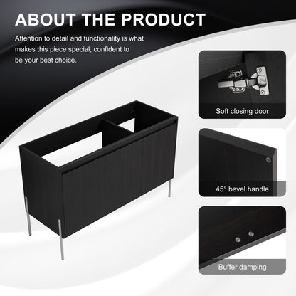 Freestanding Bathroom Vanity & Soft Close Cabinet Doors