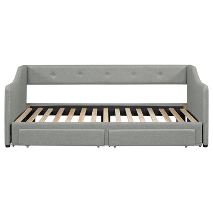 Upholstered Daybed With 2 Drawers