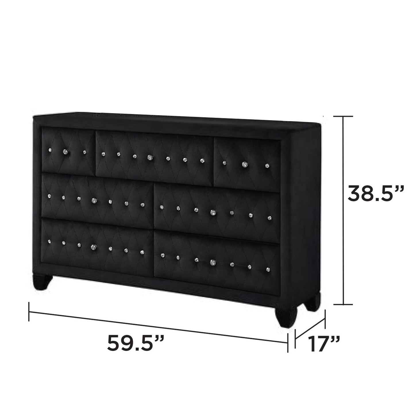 Sophia - Upholstered Bedroom Set