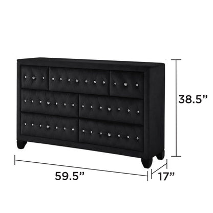 Sophia - Upholstered Bedroom Set