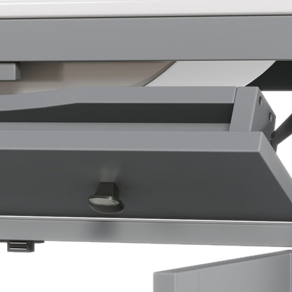 Bathroom Vanity With Ceramic Sink, Adjustable Shelf & Tip Out Tray