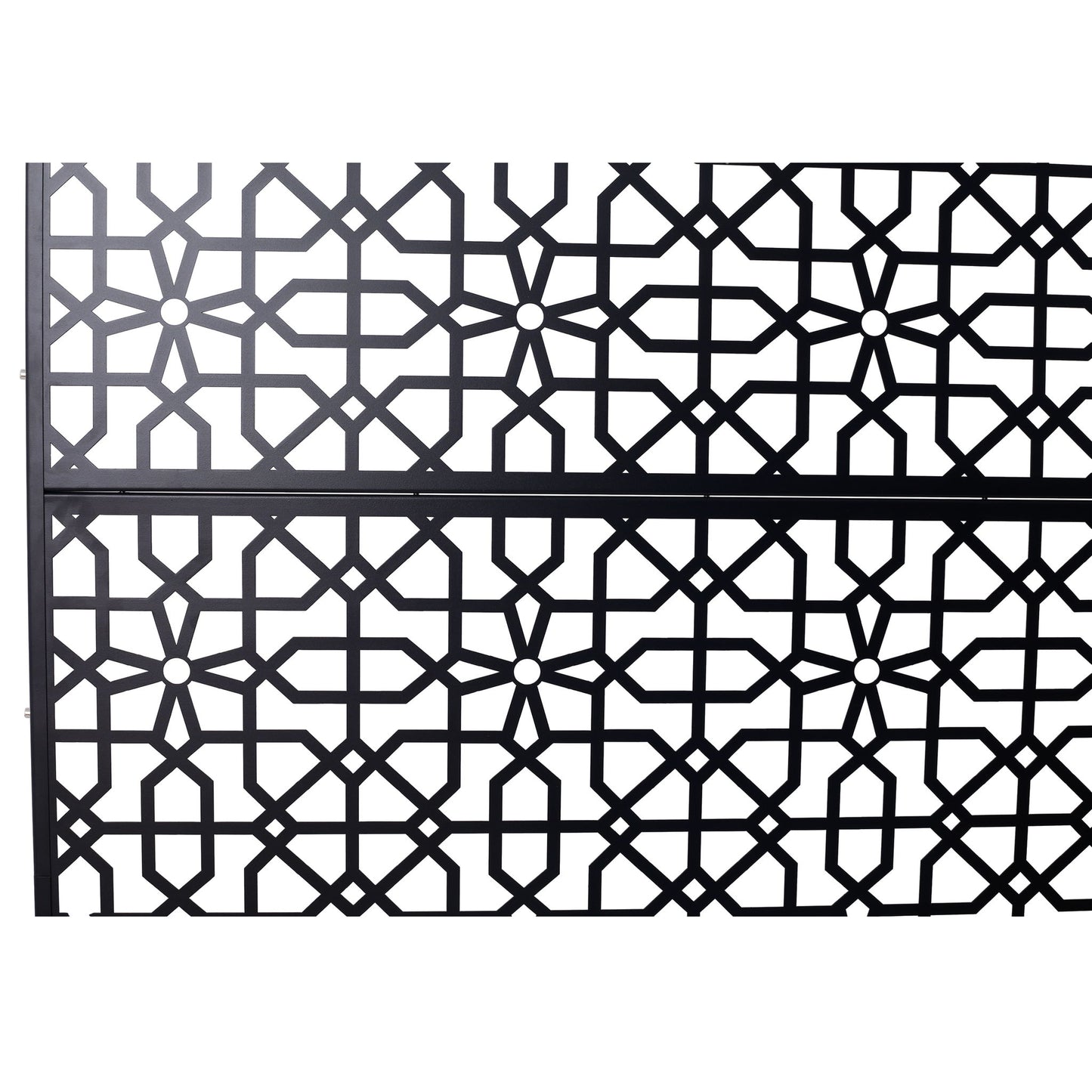 Outdoor & Indoor Metal Freestanding Decorative Privacy Screen