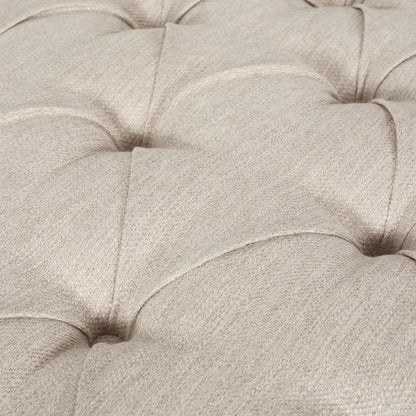 Chaise Lounge With Button Tufted Diamon Stitch