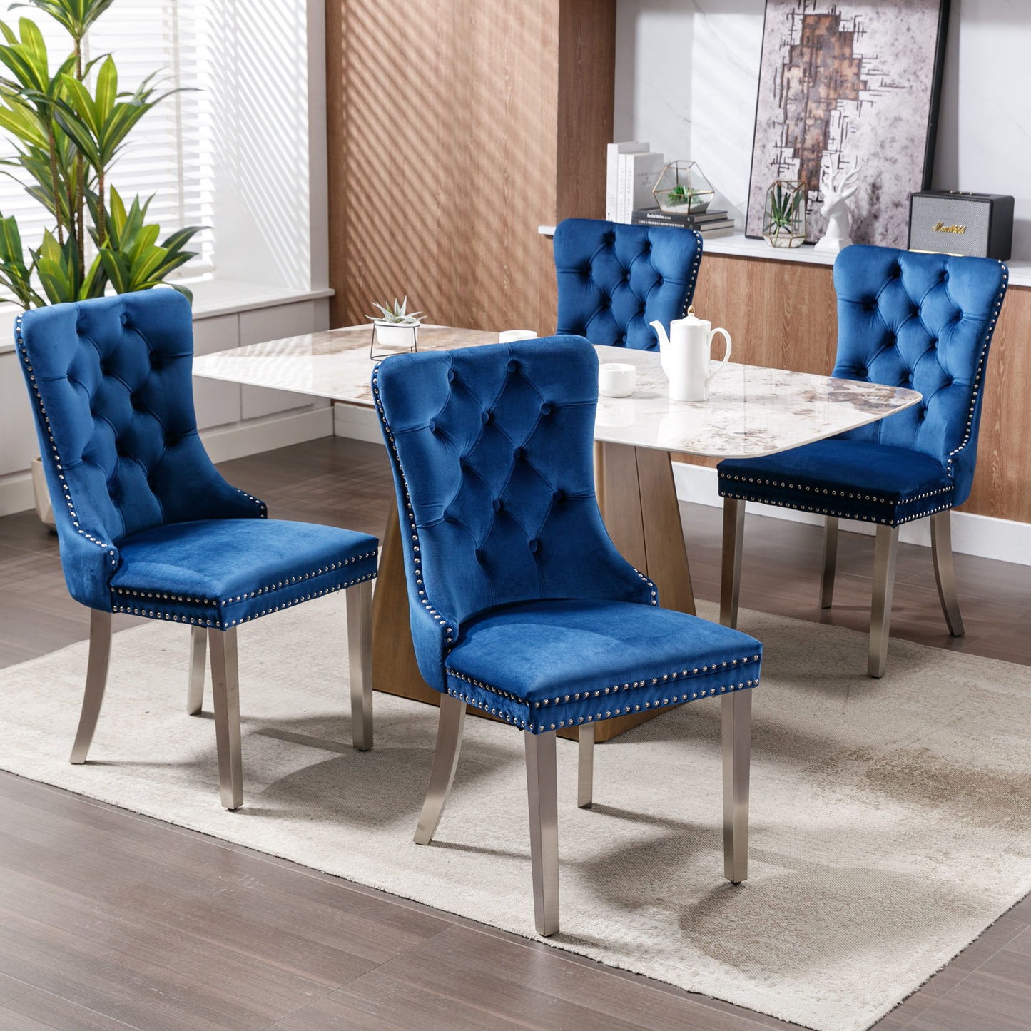 Nikki - Contemporary Upholstered Dining Chair (Set of 2)
