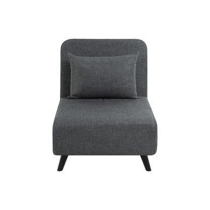 3 In 1 Foldable Chaise Lounge With Adjustable Backrest