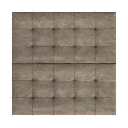 Harrison - Square Coffee Table Ottoman - Brown