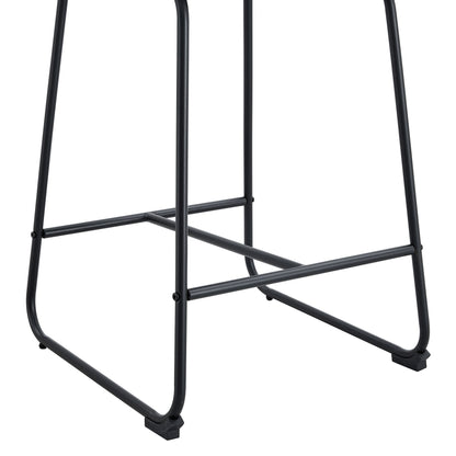 Retro Bar Chairs, Comfortable Stools (Set of 2)