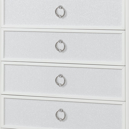 Abigale - 5 Drawer Chest With LED Lighting - White