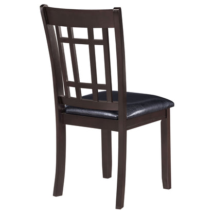 Lattice Back Side Chairs (Set of 2)