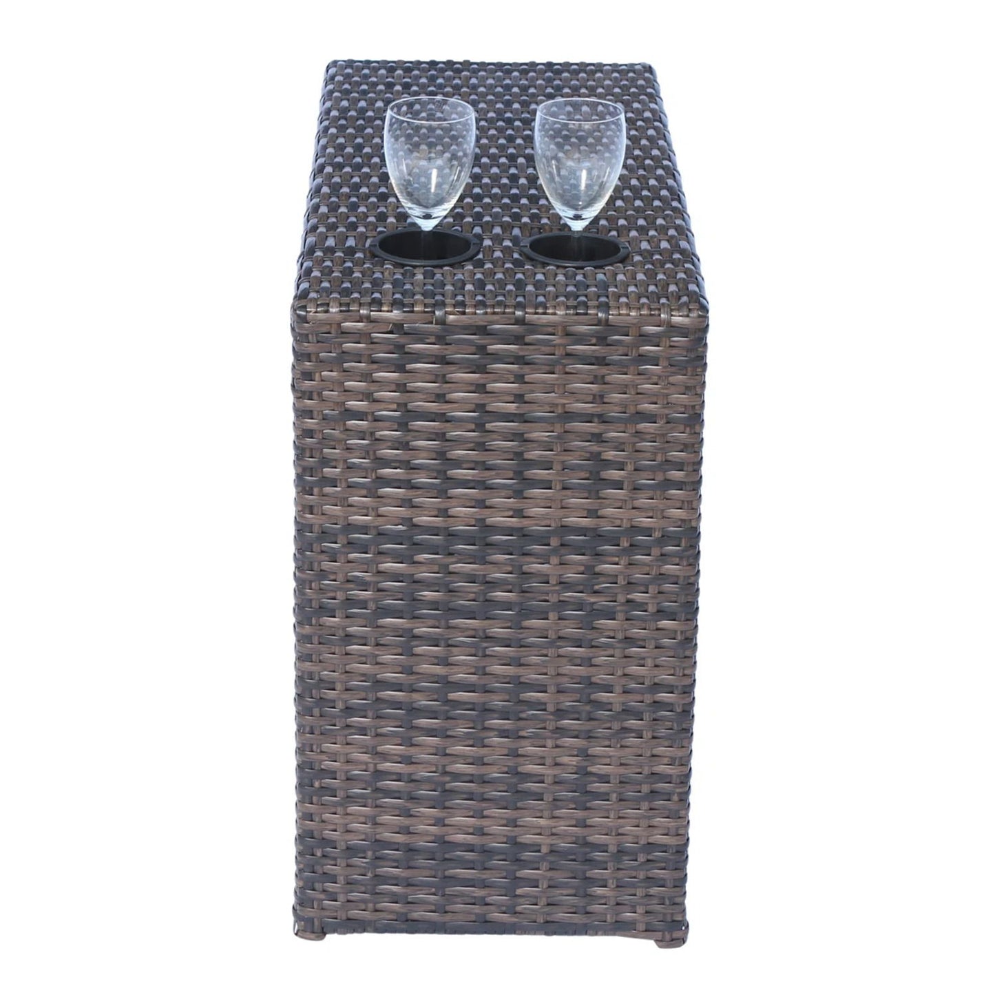 Stylish Wicker Patio Set Table