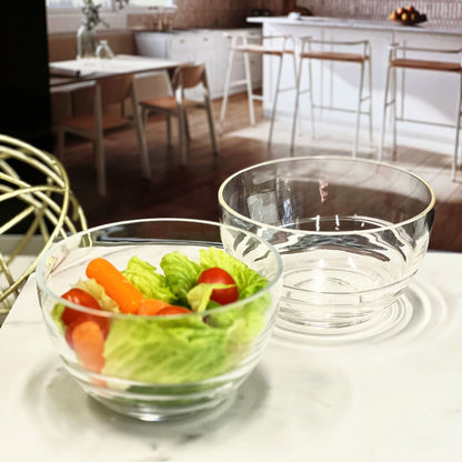 Swirl Acrylic Serving Bowls, Unbreakable