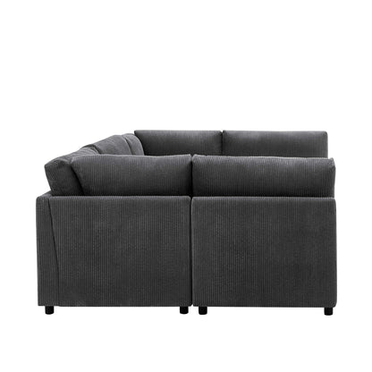 Modern Reversible Modular Sectional
