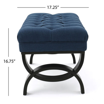 Hilton - Ottoman Bench Classic Style