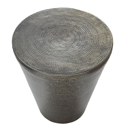 Drum Accent Side Table, Elegant Design
