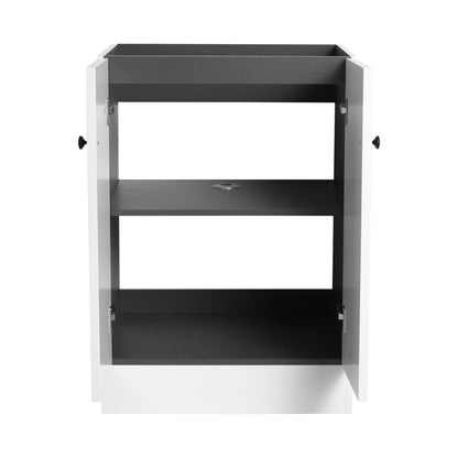 Modern Freestanding Bathroom Vanity With Soft Close Cabinet Doors