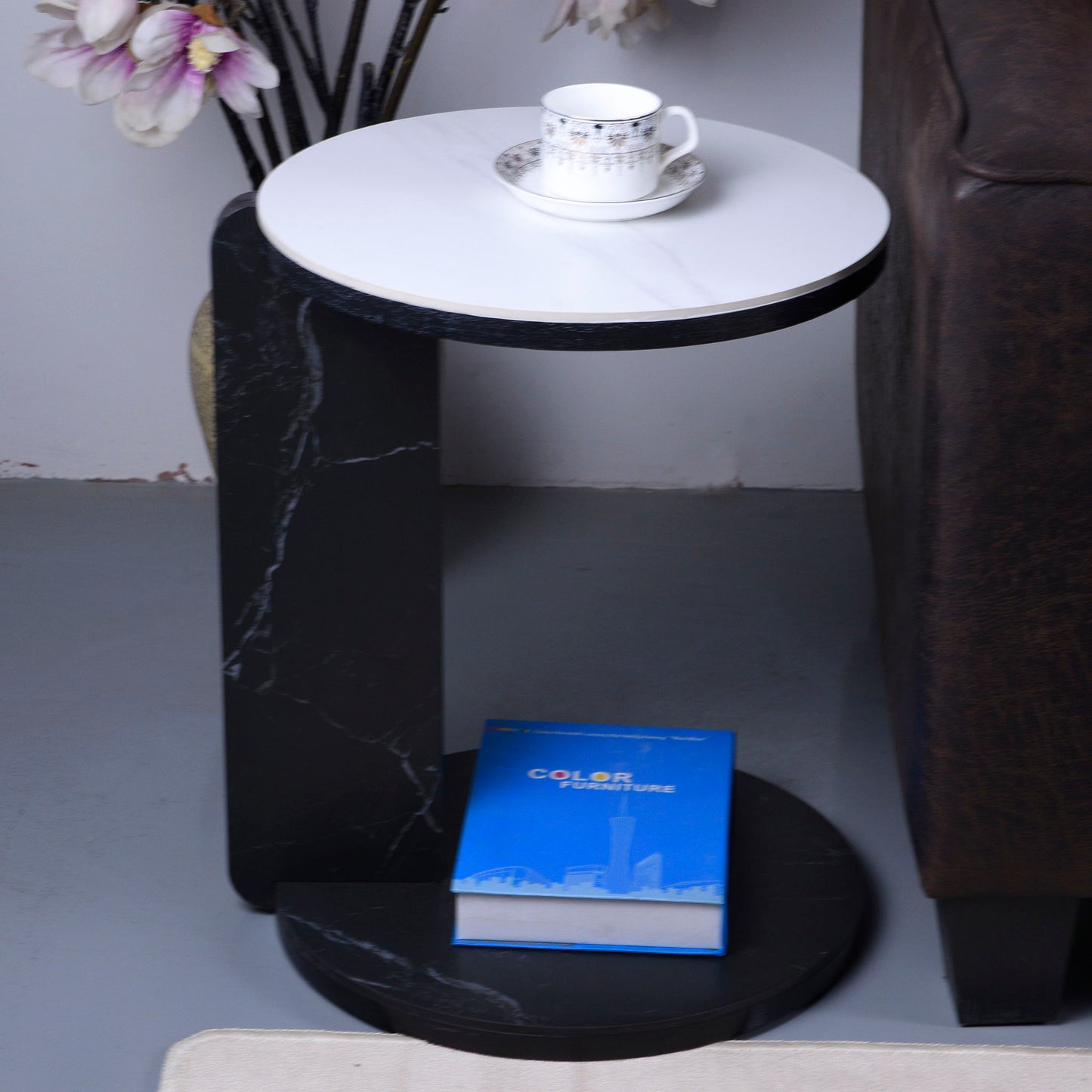 Round Coffee & End Table Set