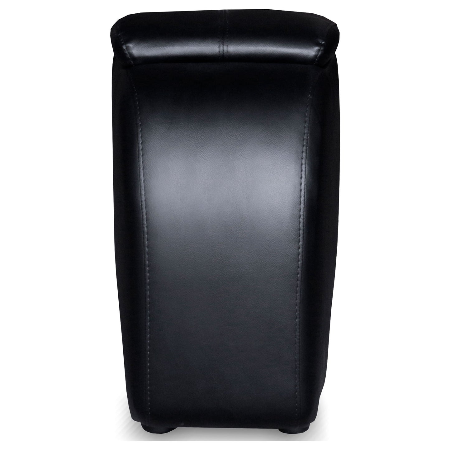 Greenfield - 3 Seater Home Theater With 2 Wedge Consoles - Black