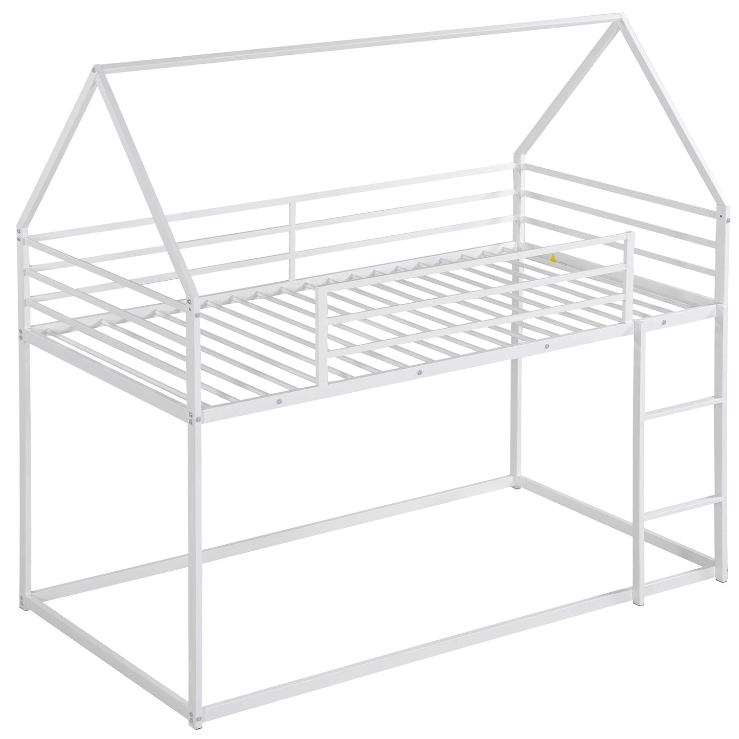 House Bunk Bed With Built In Ladder