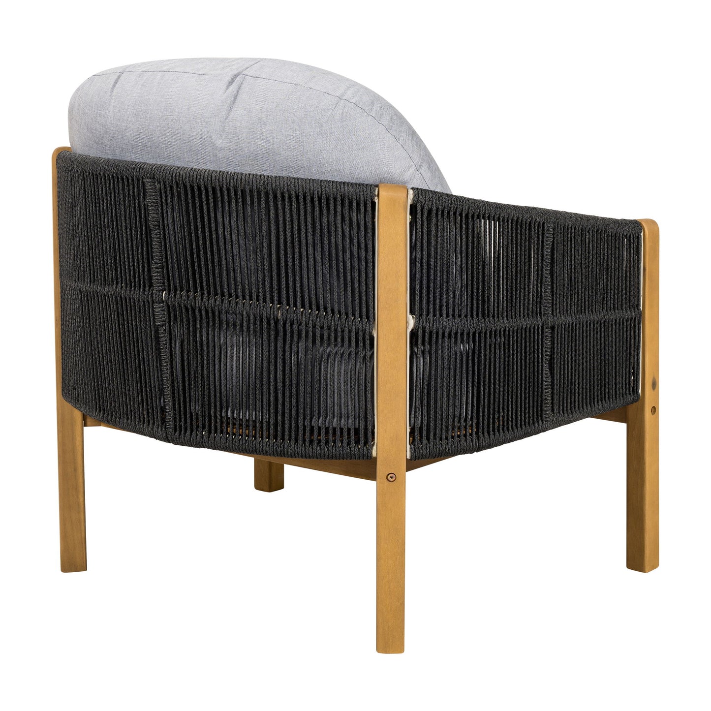 Grotta - Outdoor Wood Club Chair (Set of 2)