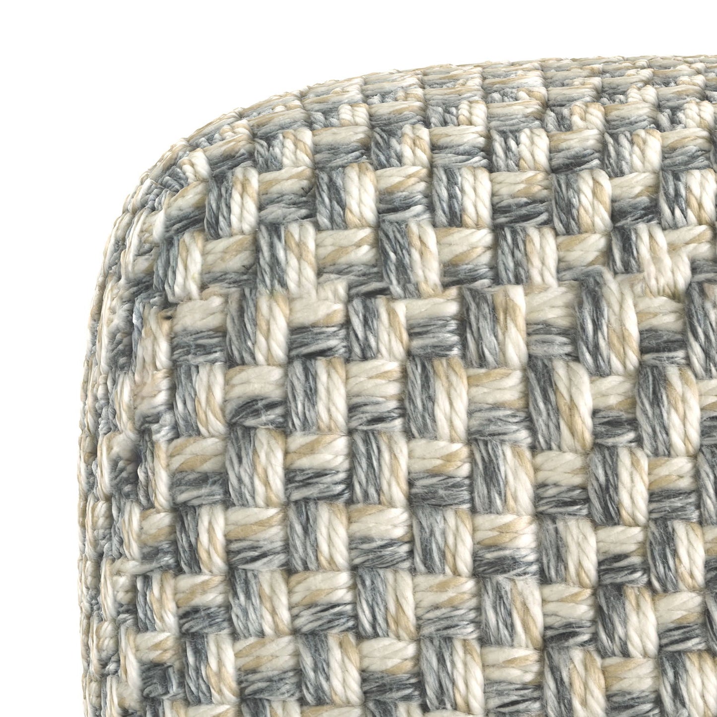 Beatrix - Square Pouf - Multicolor