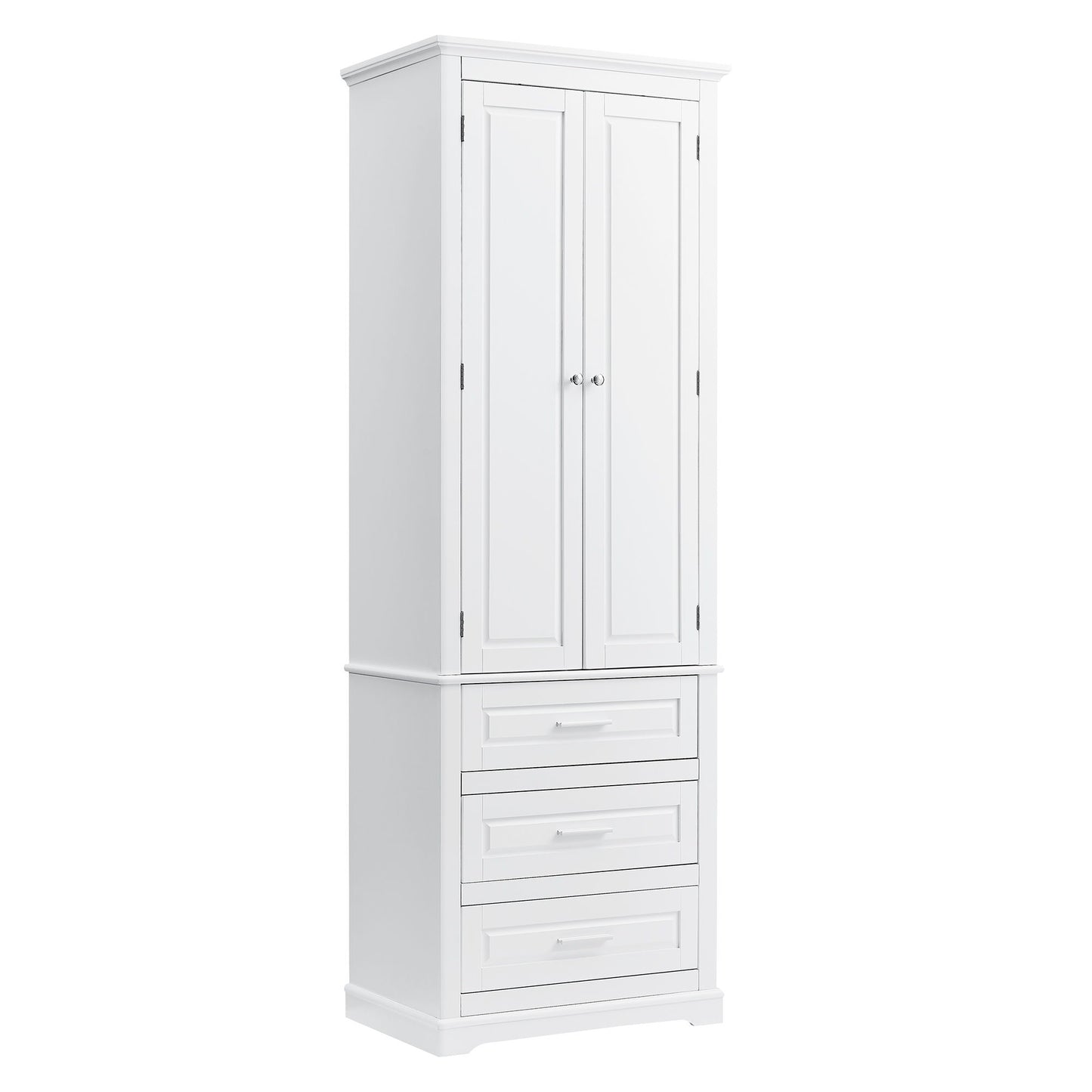 Storage Cabinet With 3 Drawers For Bathroom