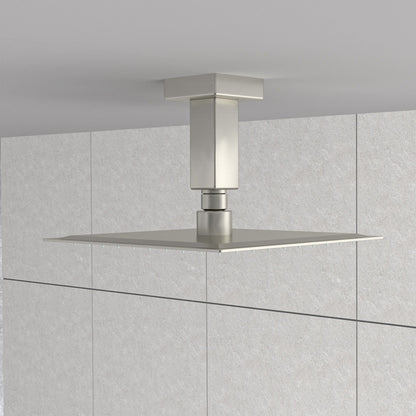 Ceiling Mounted Shower Arm With Flange Stainless Steel