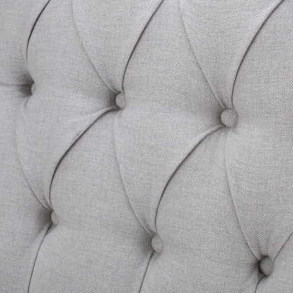 Armchair Recliner With Pushback Mechanism And Wingback Design
