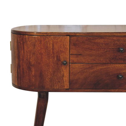 Grove Console Table - Brown