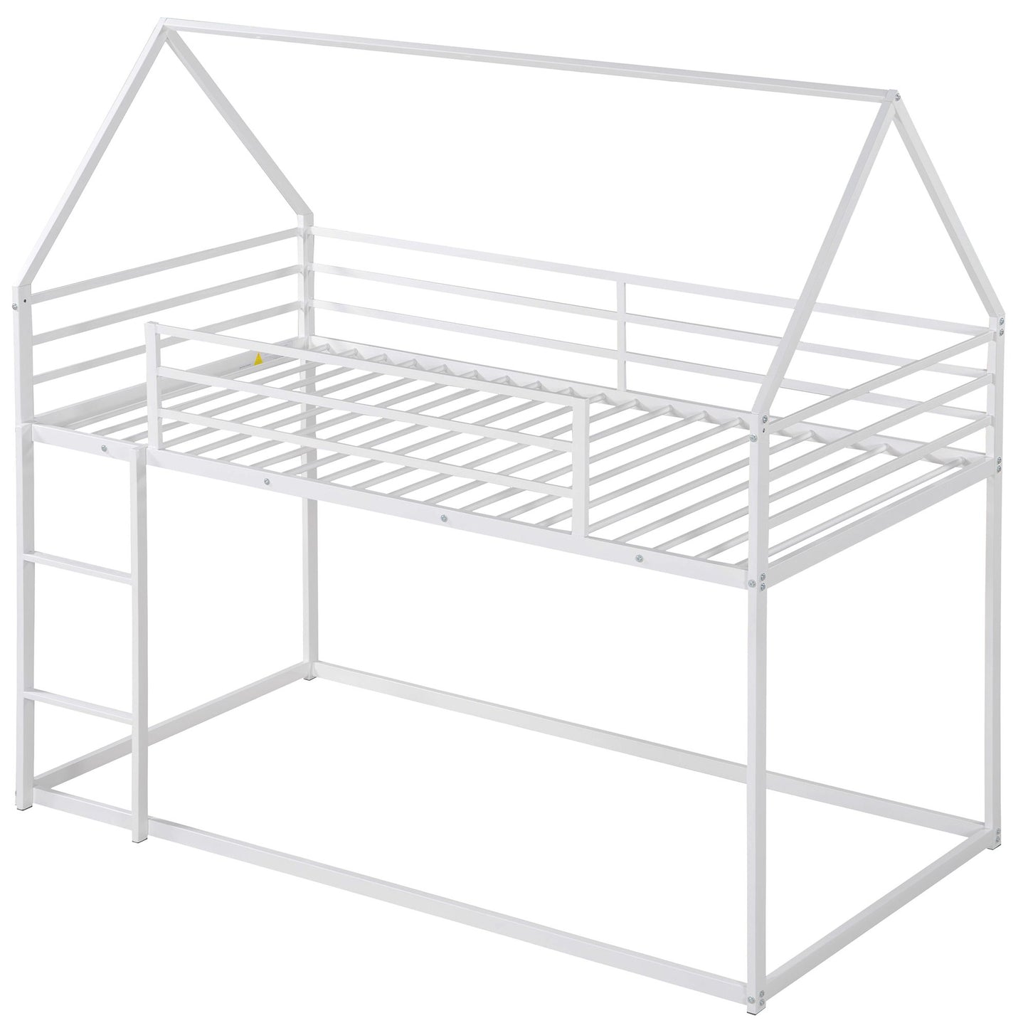 House Bunk Bed With Built In Ladder