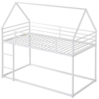 House Bunk Bed With Built In Ladder