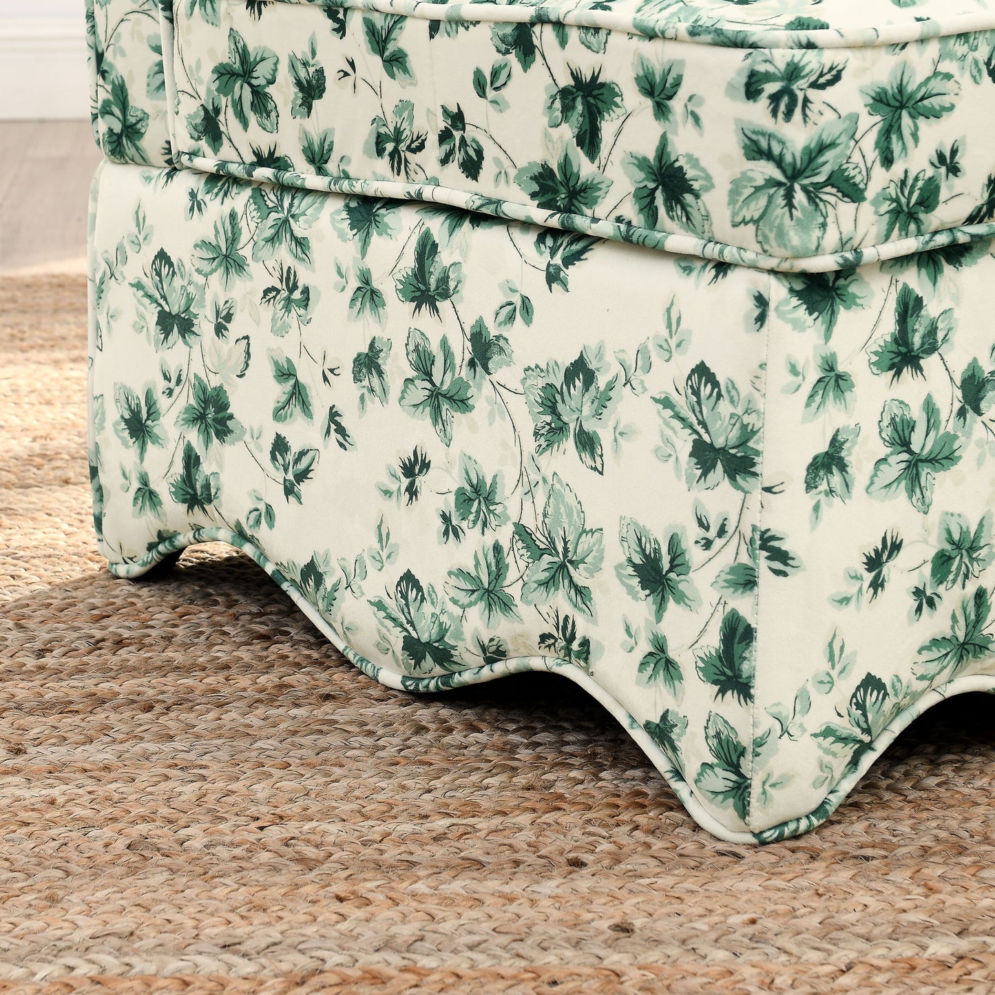 Stylish Flannel Dining Chair With Soft Cushion And Backrest