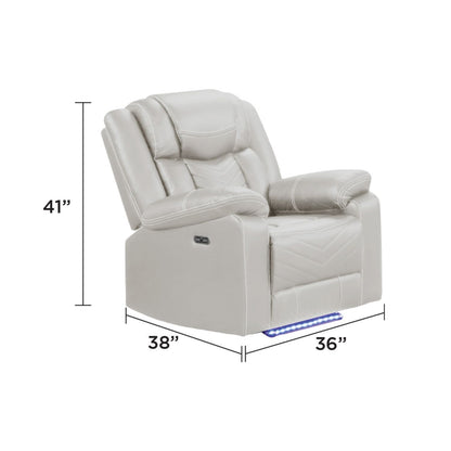 Challenger - LED Power Recliner Set