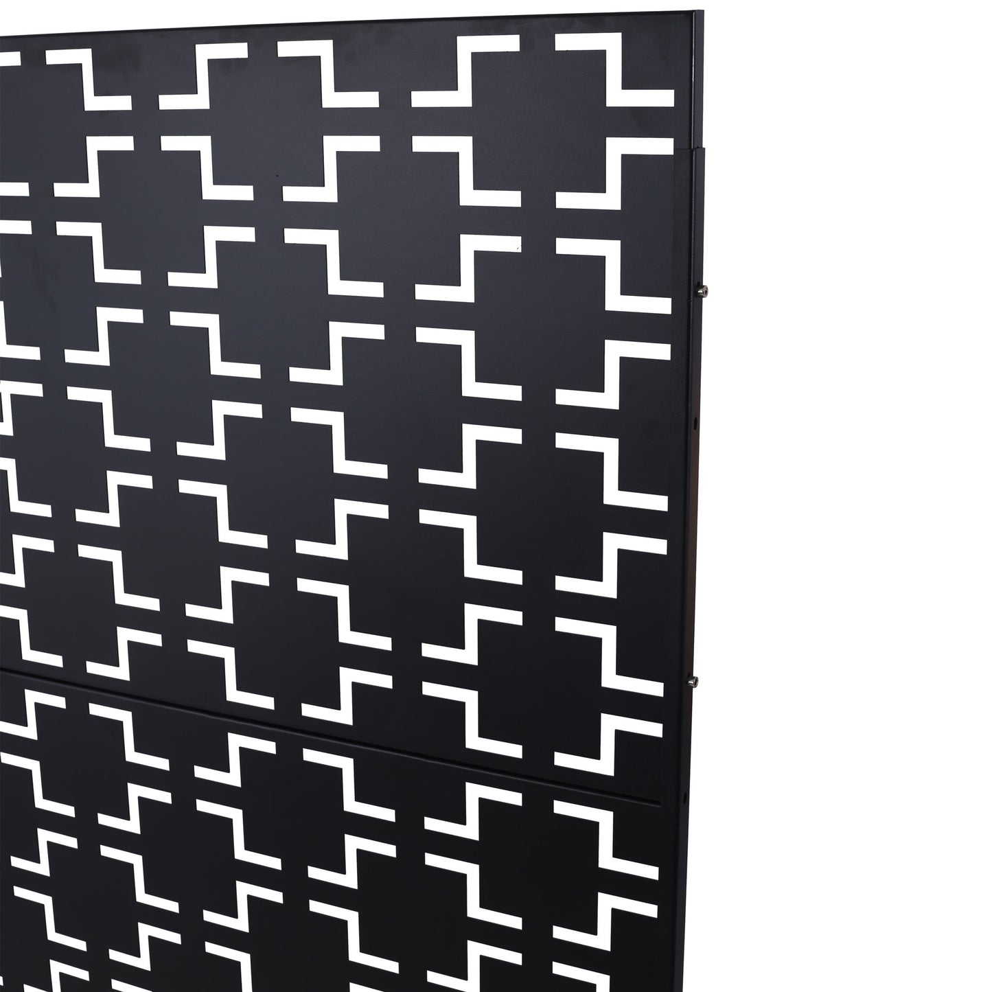 Outdoor & Indoor Metal Privacy Freestanding Decorative Screen