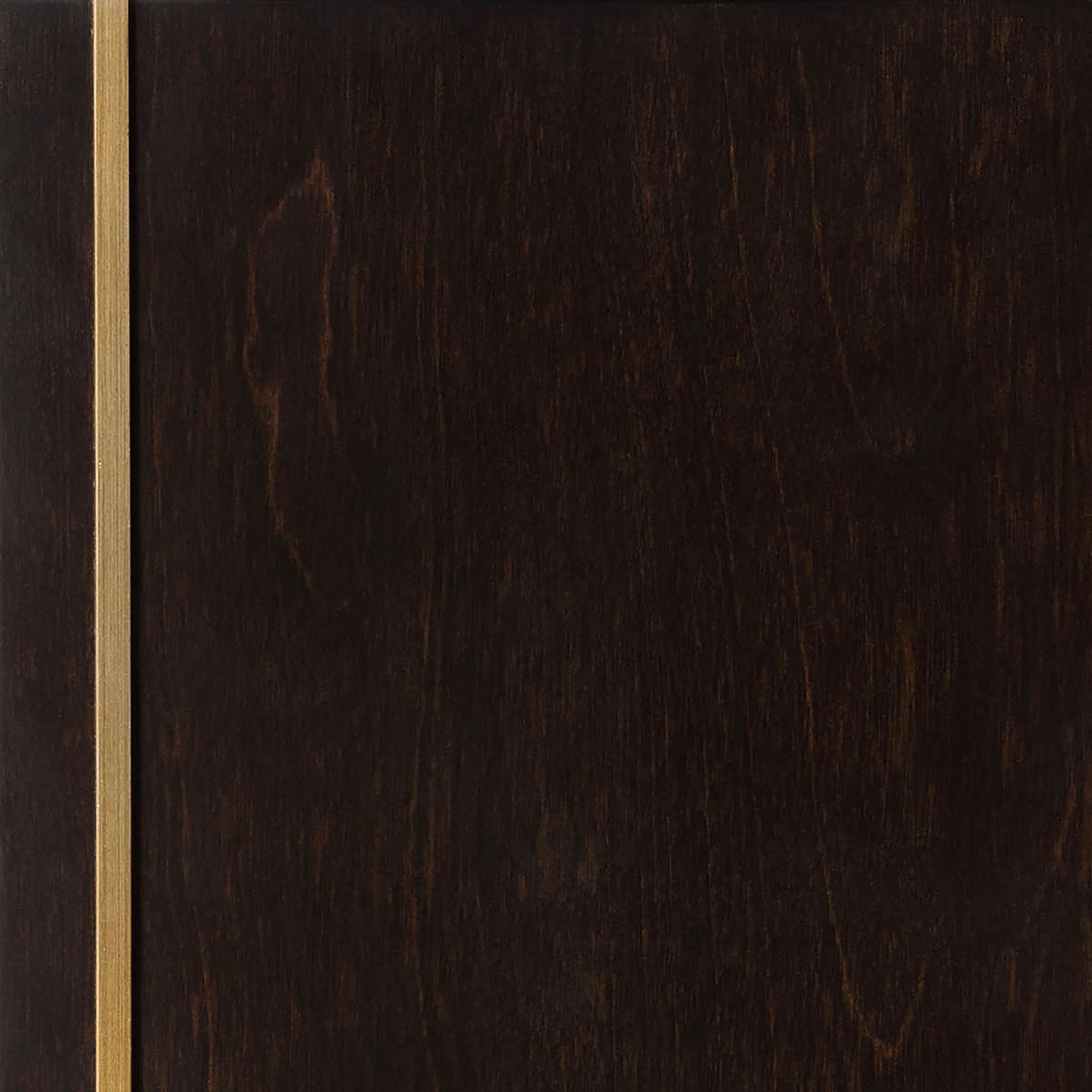 2 Drawer Nightstand With Trim And USB Charging - Brown