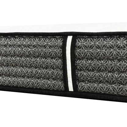 12" Premium Hybrid Mattress In A Box Soft Gel Memory Foam Top With Cooling Technology - Gray / White - Queen
