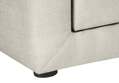 Nightstand, Storage Drawer Versatile Use, Upholstered, Transitional