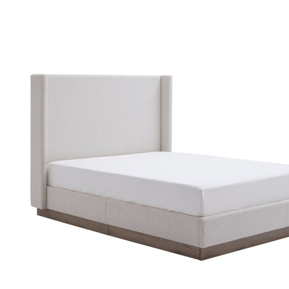 Hale - Upholstered Wingback Bed