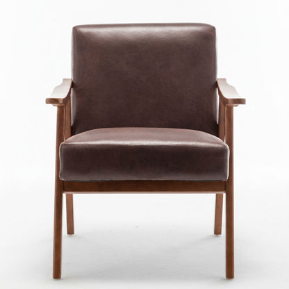 Accent Chair, Classic Mid Century Modern For Extra Seating