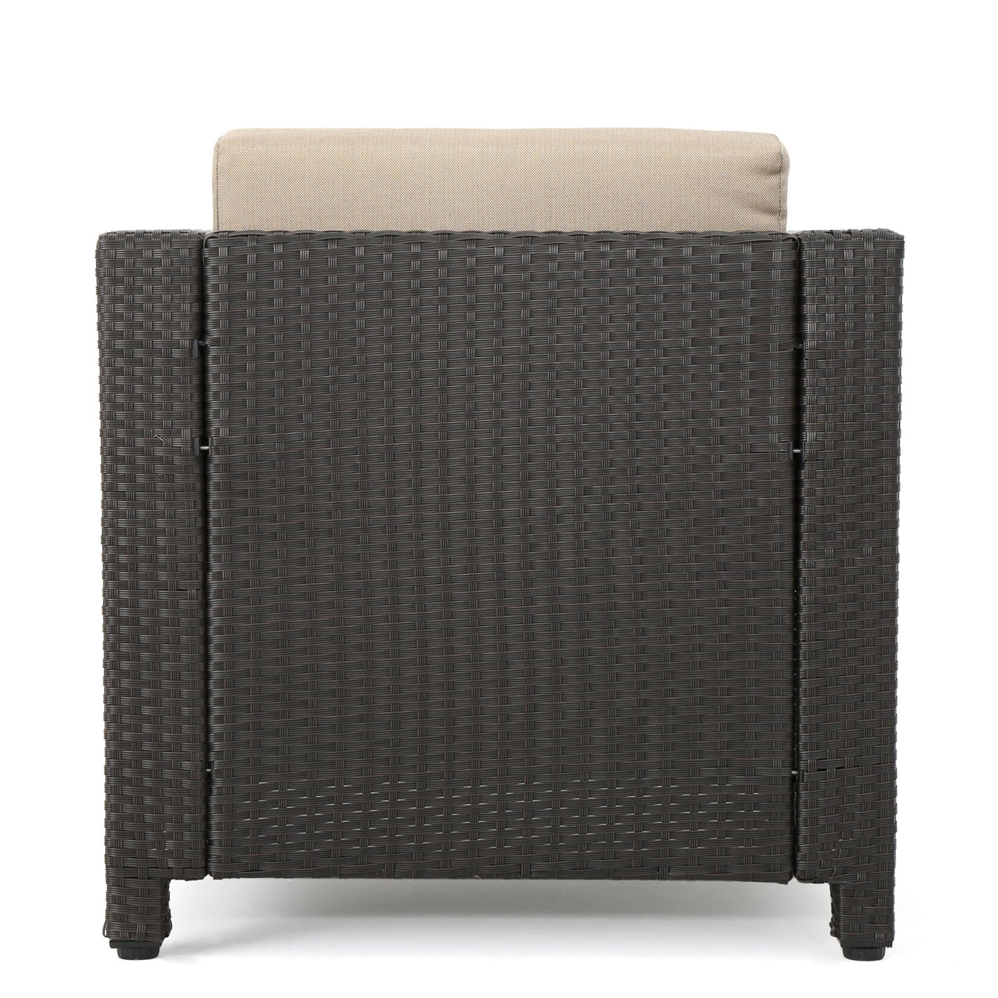 Stylish Outdoor Club Chair With Weather Resistant Cushions