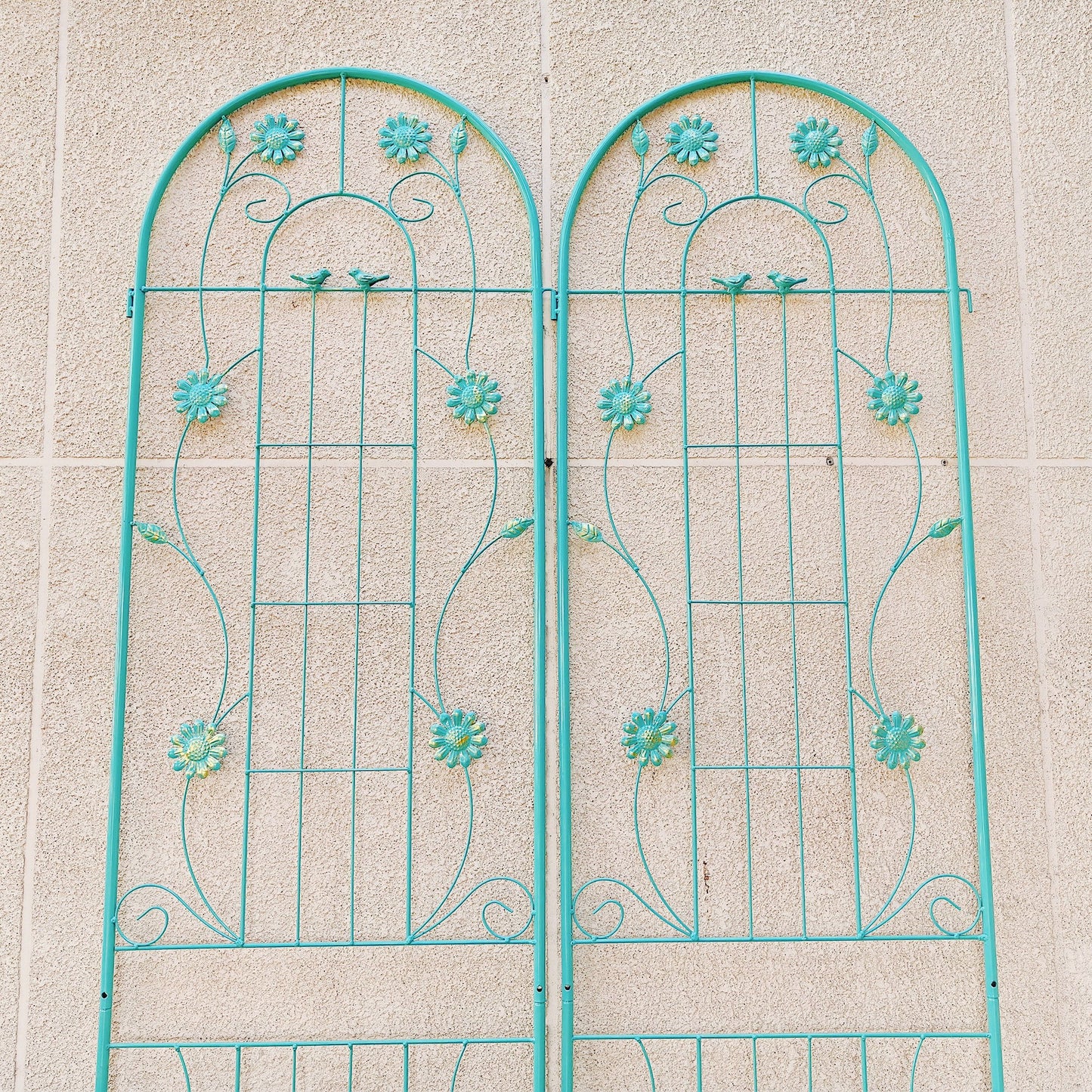 Metal Garden Trellis Rustproof Trellis For Climbing Plant Outdoor Flower Support
