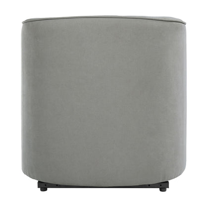 Power Lift Recliner Barrel Shape Reclining Chair With Footrest And Side Pocket