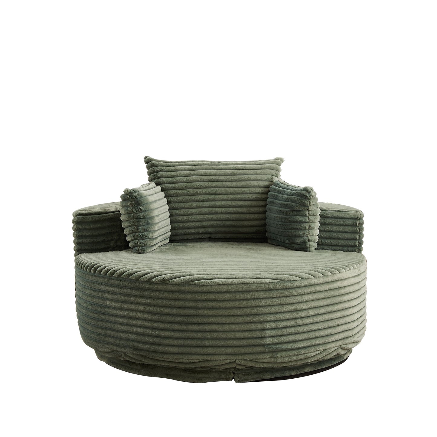 Swivel Chair With 360° Rotation For Living Room